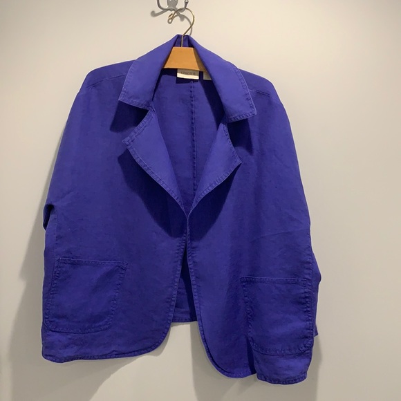 Chico's Jackets & Blazers - Chico’s Relaxed Linen Blazer. Size 3